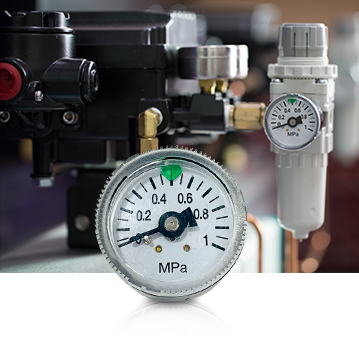 Tionscal meicniúil agus aeir Pressure Gauges