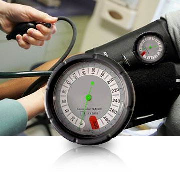 Tionscal leighis Pressure Gauges